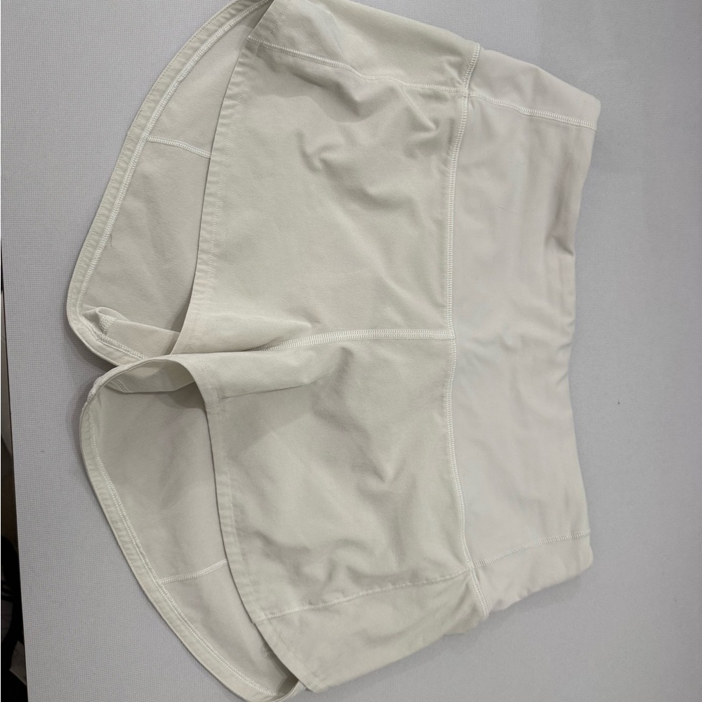 Lululemon speed up high rise 2.5” - color bone